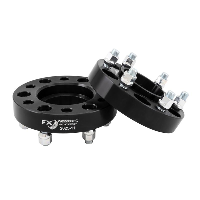 TRAILFX W655008HC Wheel Spacer , 6 x 5.50 Inch Bolt Pattern, 1.25 Inch Thickness, Whe... product image