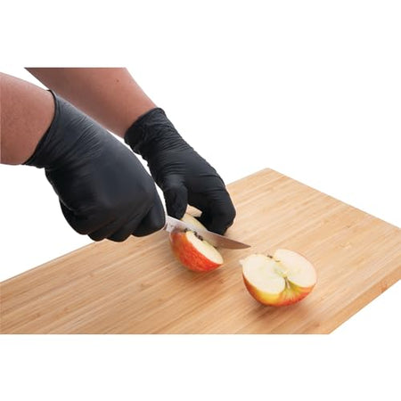 Performance Tool Performance Tool W89013 Black Nitrile Gloves | Disposable, Powder Free, latex rubber free, - Outdoor Depot