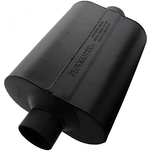 FLOWMASTER 953045 Super 40 Muffler - 3.00 Center In and 3.00 Center Out - Aggressive ... product image