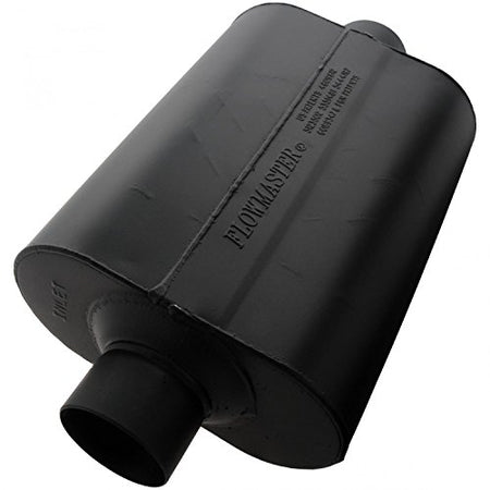FLOWMASTER 953045 Super 40 Muffler - 3.00 Center In and 3.00 Center Out - Aggressive ... product image