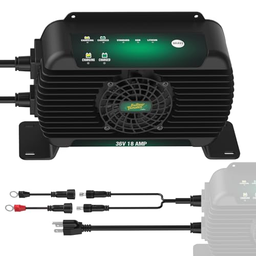 BATTERY TEND 022-2013-DL-WH er PowerPlus 36V, 18 AMP Battery Charger and Maintainer - Golf Cart... product image
