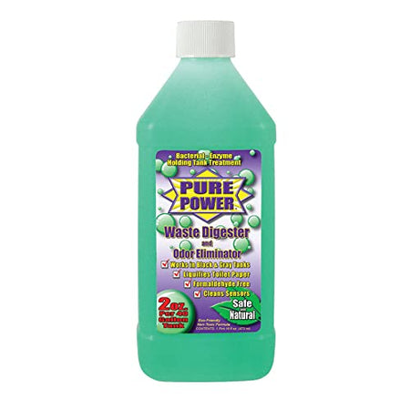 Valterra Valterra V22001 'Pure Power' Waste Digester and Odor Eliminator - 16 oz. Bottle - Outdoor Depot