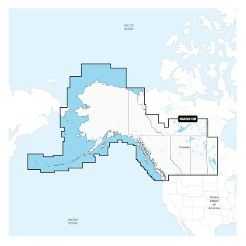 NAVIONICS 010-C1467-30 NAUS013R - Canada, West & Alaska - + product image