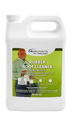 DICOR CORP RP-RC-1GL Dicor  Deep Cleaning Rubber RV Roof Cleanser Spray Refill - White, ... product image