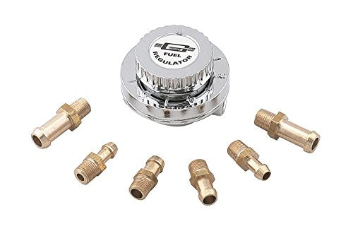 MR GASKET 9710 Mr. Gasket -  Fuel Press Regultr W/Hdwr, Chrome product image