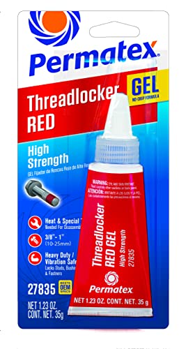 PERMTX-LOCKT 27835 Permatex  High Strength Threadlocker Red Gel, 35g product image
