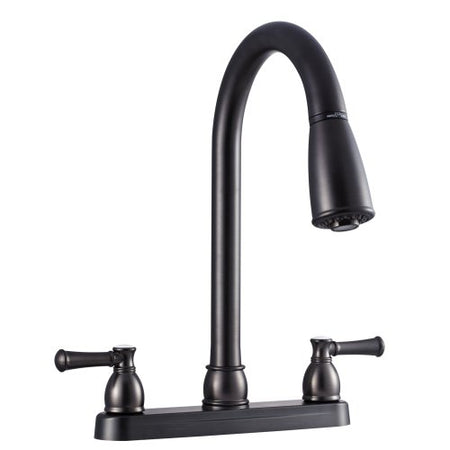DURA FAUCET DF-PK350L-VB RV Pull-Down Kitchen Sink Faucet (Venetian Bronze) product image