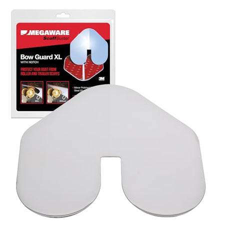 KEELGUARD 80638 MEGAWARE  XL ScuffBuster BowGuard, Notched, 9 x 8.75 product image
