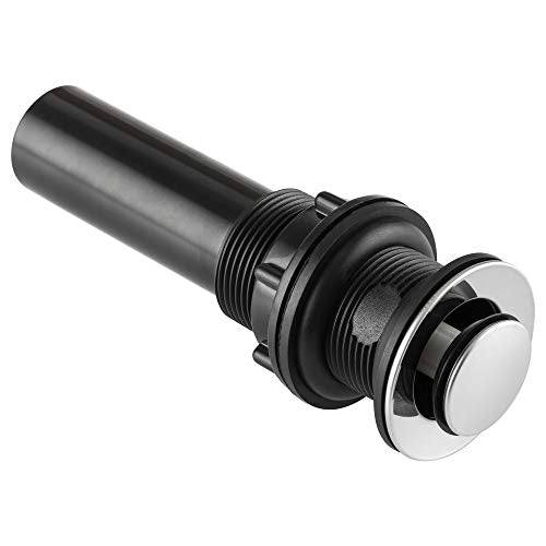DURA FAUCET DF-PU202-CP RV Bathroom Sink Pop-Up Drain No Overflow (Chrome) product image