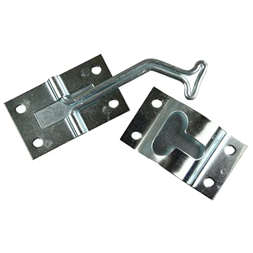 JR PRODUCTS 11755 45 Degree Zinc T-Style Door Holder product image