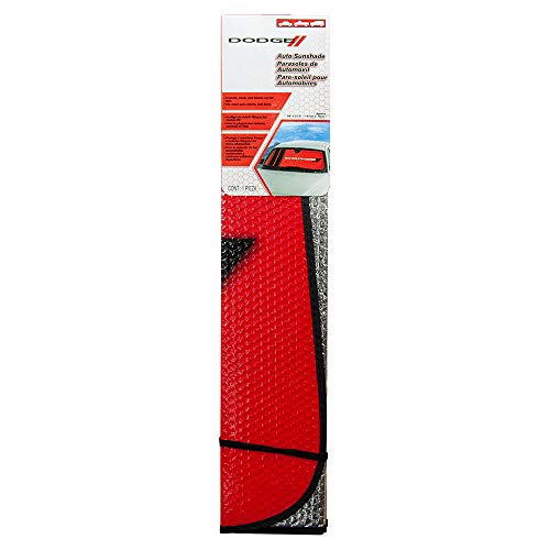 Plasticolor Plasticolor 003705R01 Dodge Red Windshield Sunshade - Outdoor Depot