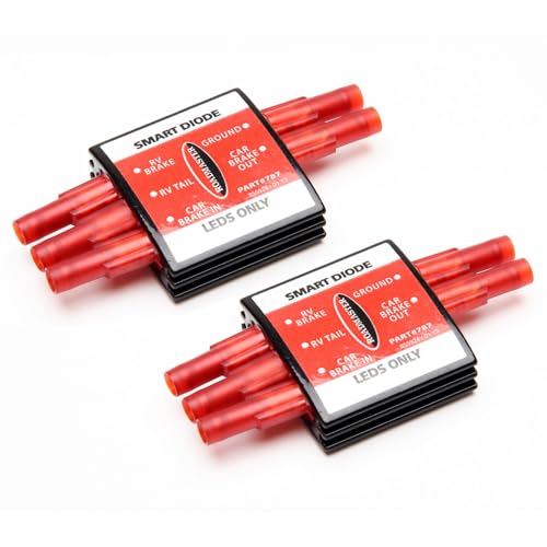 ROADMASTER 789 Set of 2 Smart Diode fits RV to Flat Towed Vehicle Connections with... product image
