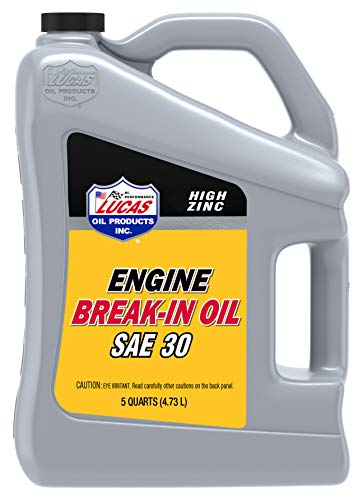 LUCAS OIL 10631 SAE 30 Racing Engine Break-in Oil - 5 Quart product image