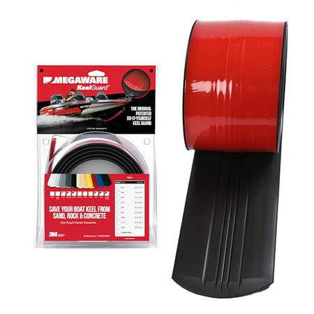 KEELGUARD 20207 MEGAWARE  USA-Made, Original DIY Keel Protector, 7ft Black product image
