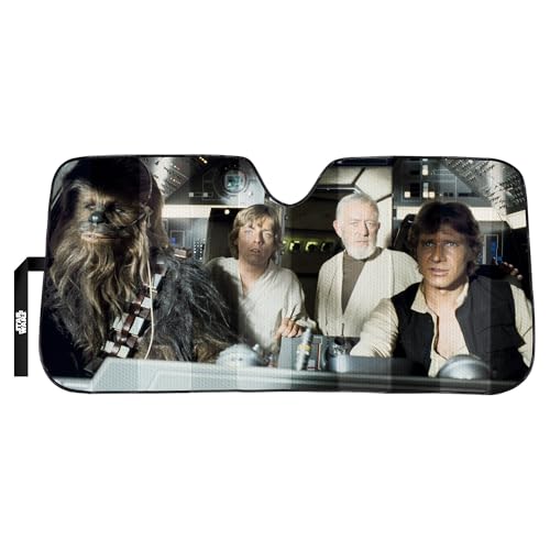 PLASTICOLOR 003700R01 STAR WARS MILLENIUM FALCON SUNSHADE product image