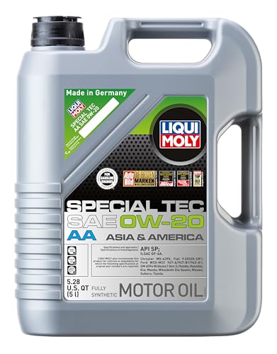 LIQUI MOLY 2208 Special Tec AA SAE 0W-20 | 5 L | Fully synthetic engine oil | SKU: product image