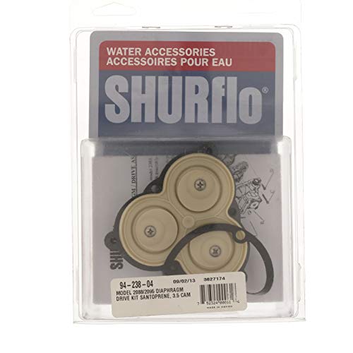SHURFLO 9423804 PENTAIR  94-238-04 Diaphram Pump with Lower Housing Kit product image