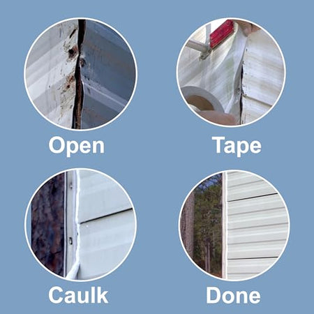 Dicor Dicor CS114B-1 Seal-Tite Corner Seal Tape - 1.25" x 50' - RV, Trailer, Motorhome Repair Tape - Outdoor Depot