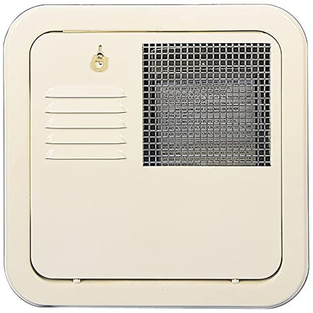 SUBURBAN MFG 6255ACW Suburban  Colonial White SW6 Flush Mount Water Heater Door - front view