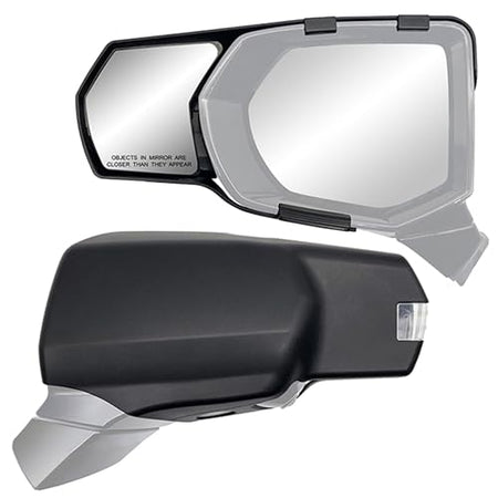 K-SOURCE 80950 K Source Snap & Zap Custom Towing Mirror Pair for Cadillac Escalade... product image