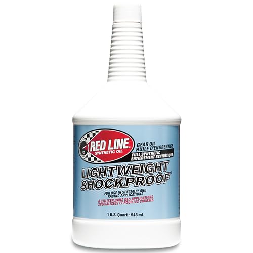 RED LINE 57-6580 58404 Lightweight Shockproof Gear Oil - 1 Quart Bottle product image