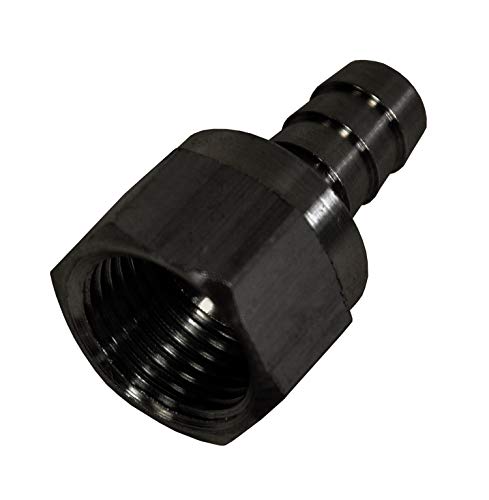 DERALE 98201 8AN Female x 3/8 AN Swivel Hose Barb Fitting product image