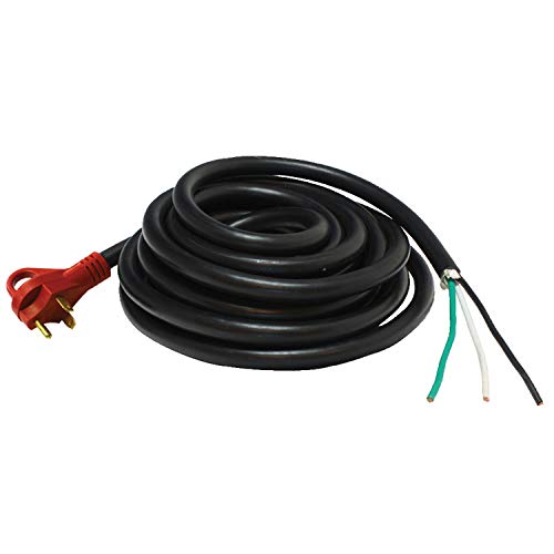 VALTERRA LLC A10-3025END Mighty Cord  RV Power Cord 25', One End for Hard Wiring product image