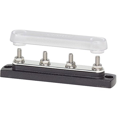 BLUE SEA 2307-BSS Systems 2307 150 Amp Common BusBar with 4 studs and a cover, With C... product image