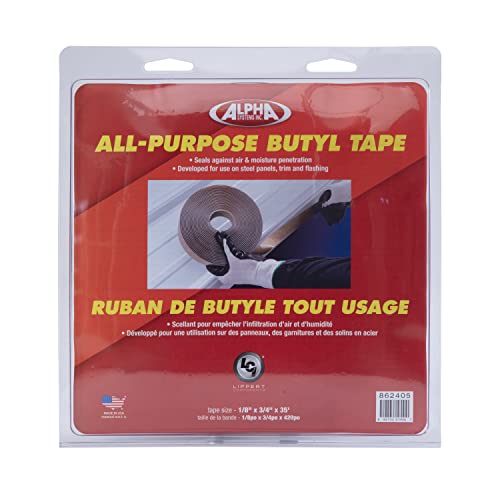 LIPPERT COMP 862405 Q130 1/8'X 3/4'X 35' BUTYL CLM SHEL product image