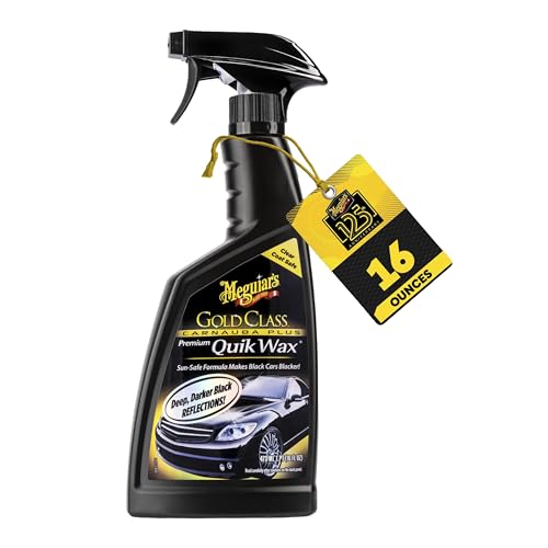 MEGUIARS WAX G7716 Meguiar's  Gold Class Carnauba Quik Wax, Special Blend for Richness... product image