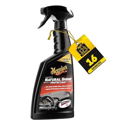 MEGUIARS WAX G4116 Meguiar’s  Natural Shine Protectant, Plastic Restorer that Improves... product image