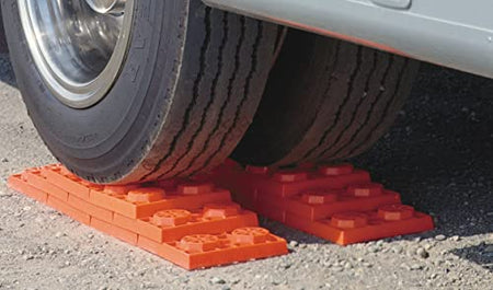 Tri-Lynx Tri-Lynx Lynx Levelers RV/Trailer/Motorhome/Vanlife interlocking Leveling Blocks with Nylon Storage - Outdoor Depot