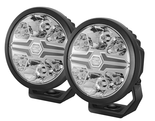 HELLA 358228801 Blade 6-Inch Round LED Off-Road Auxiliary Light Kit – 8,500 Lumens,... product image