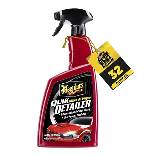MEGUIARS WAX A3332 Meguiar's Quik Detailer, Mist & Wipe Car Detailing Spray, Clear Lig... product image