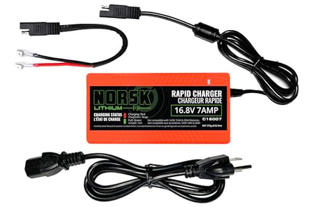 NORSK INC C16007 Norsk Lithium 16.8V 7A LiFePO4 Battery Charger | Rapid Charging Blo... product image