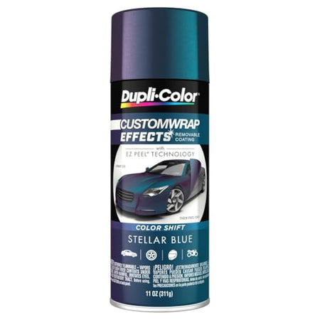 VHT ECWRC8217 Dupli-Color  Custom Wrap Effects Removable Automotive Paint - Stell... product image