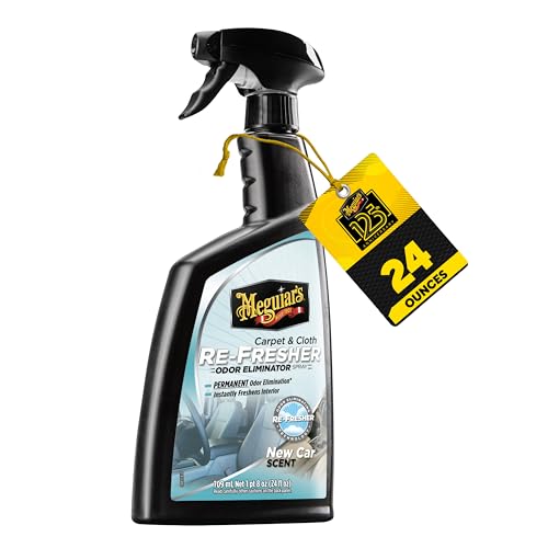 MEGUIARS WAX G180724 Meguiar's Carpet and Cloth Re-Fresher Odor Eliminator Spray, Car Ai... product image
