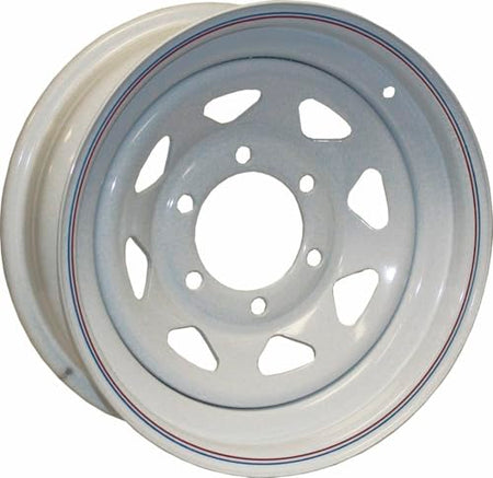 AMERICANA 20354 Spoke Steel Wheel, 14X6 5H-4.5 Galvanized product image