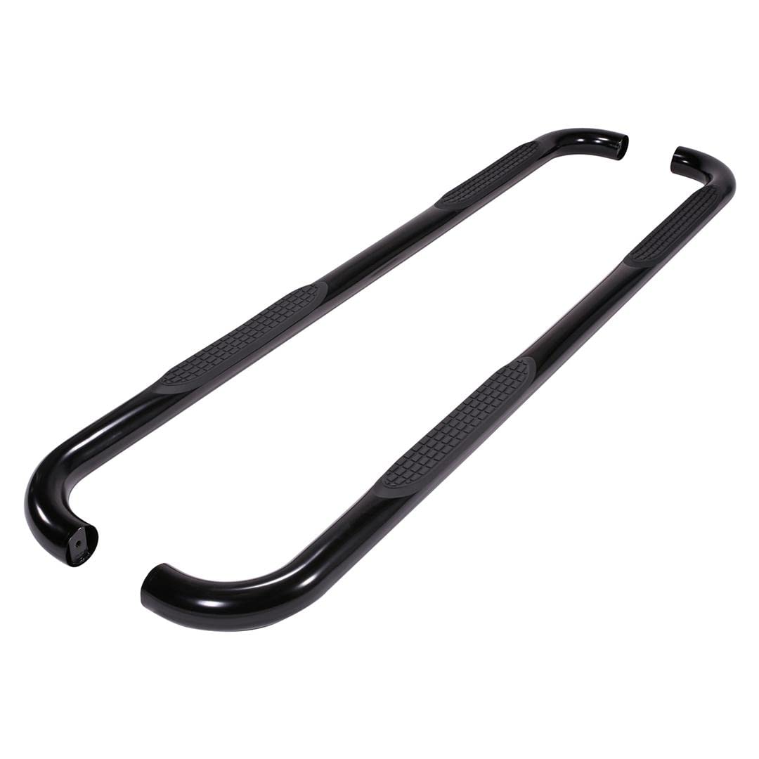 Trailfx TrailFX A0060B Steel Round Black Powder Coated Nerf Bar - Outdoor Depot