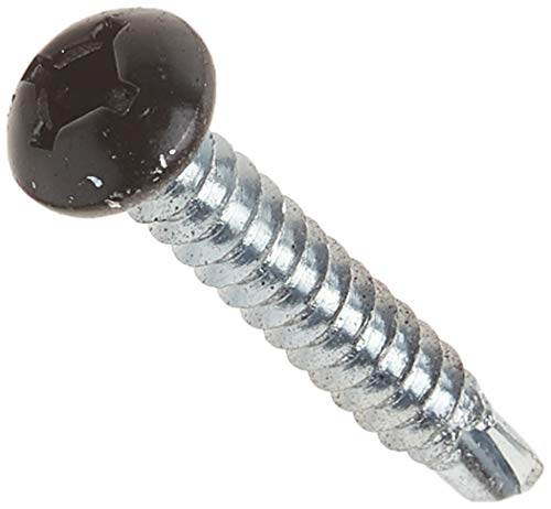 AP Products AP Products 012-PTK500BL 8 X 1-1/4 Black Pan Head Square Recess Screw - Pack of 500 - Outdoor-Depot.us