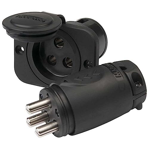 BEP 12VCPS3 Marinco  Trolling Motor Plug and Receptacle Kit, DC Electrical Conn... product image