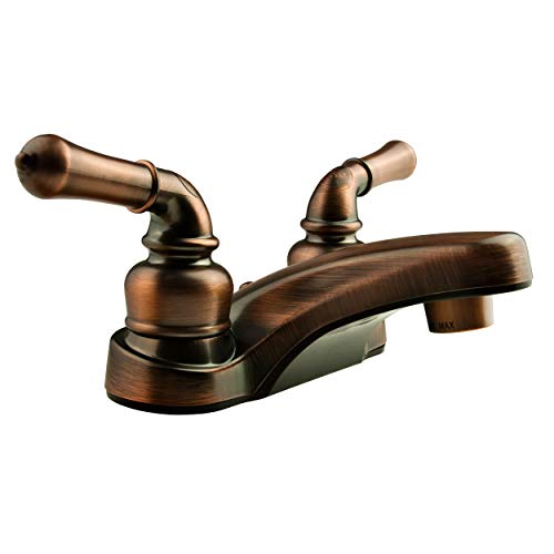 DURA FAUCET DFPL700CO DF-PL700C-ORB RV Two Handle Bathroom Faucet (Oil Rubbed Bronze) product image