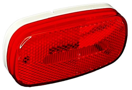 RV DESIGNER L903 Red Oblong Reflex LED Marker/Clearance Light, P2, 4.13? x 2.0? product image