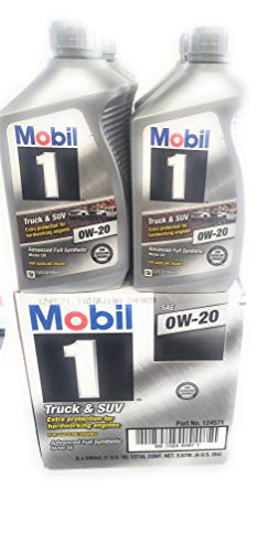 MOBIL 124592 One 0W-20 Full Synthetic Truck & SUV 6 Quarts product image
