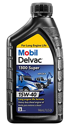 MOBIL 122494 1 120429-1 Diesel Oil (15w40 1 Qt Petroleum Base Oil), product image