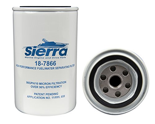 Sierra Sierra International 18-7866 10 Micron, High Capacity Fuel Water Separator Filter for Yamaha - Outdoor Depot