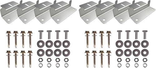RENOGY RNG-MTS-ZBx2 2 Sets Solar Panel Mounting Z Brackets Lightweight Aluminum Corrosi... product image
