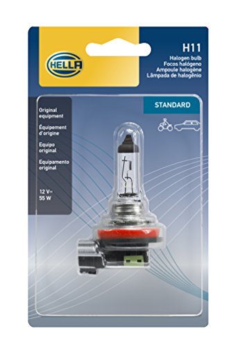 HELLA H11SB Single Blister Standard Halogen Bulb, 12V, 55W product image