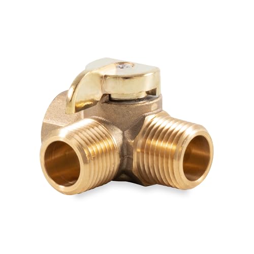 CAMCO 37463 3-Way Valve Replacement for RV Winterization Water Heater by-Pass K... product image