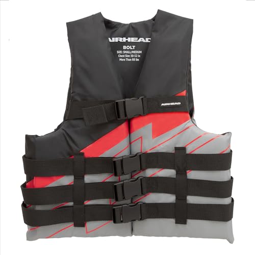 AIRHEAD 30084-04-A-BR Bolt Life Vest, Closed Sided PFD, Small/Medium product image